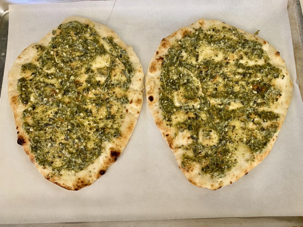 Chicken Pesto Naan Flatbread Festival Foods Blog