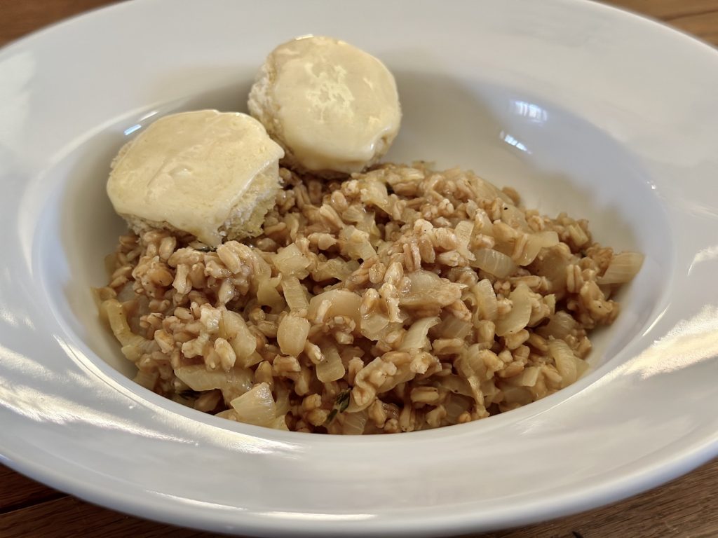 French Onion Farro Festival Foods Blog