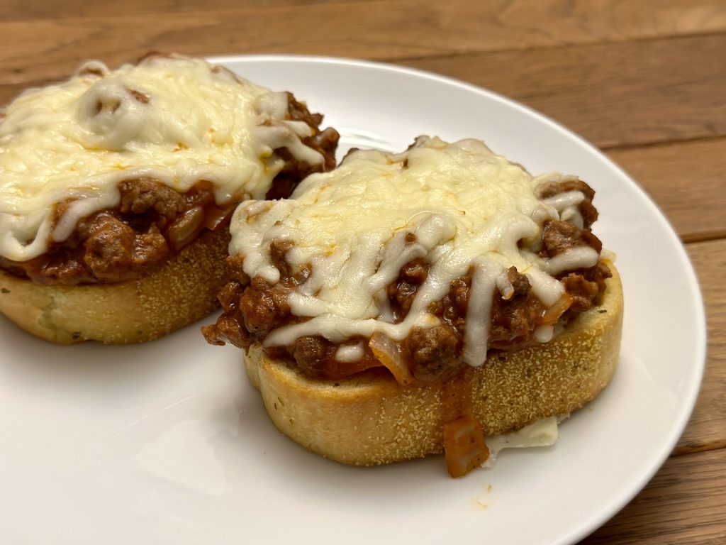 Open Faced Sloppy Joes Festival Foods Blog